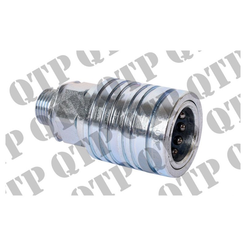 Hydraulic Quick Release Coupler 12" Male