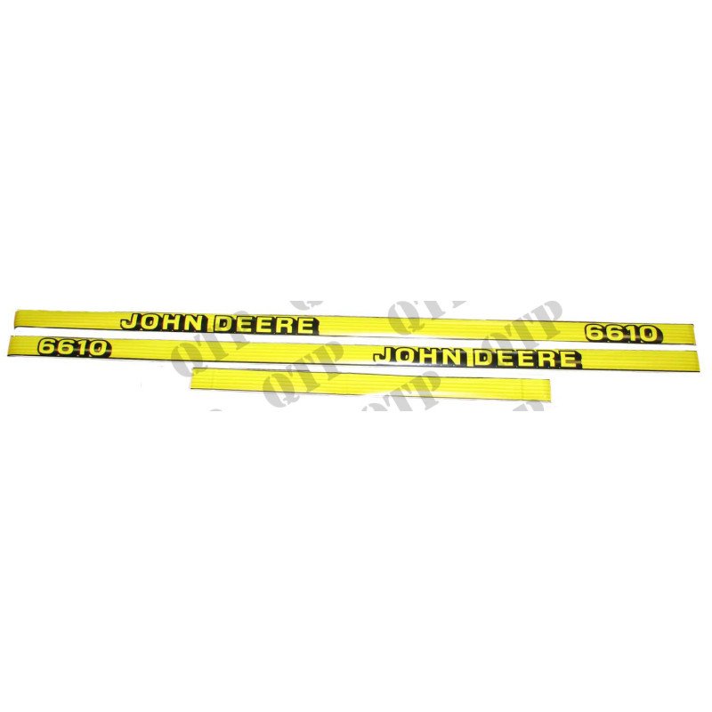 Kit d'autocollants John Deere 6610
