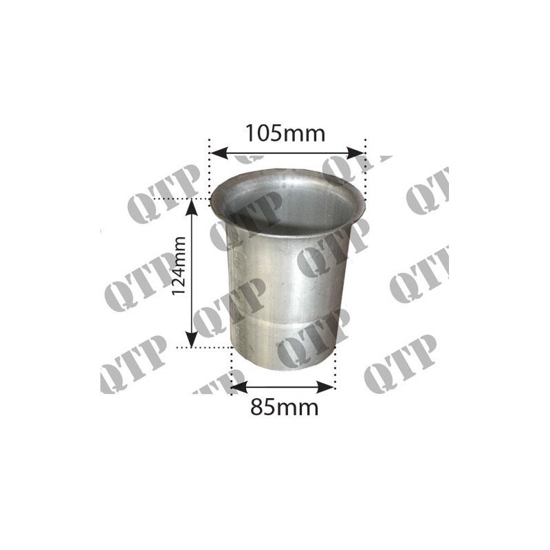 Bride du pot d'échappement