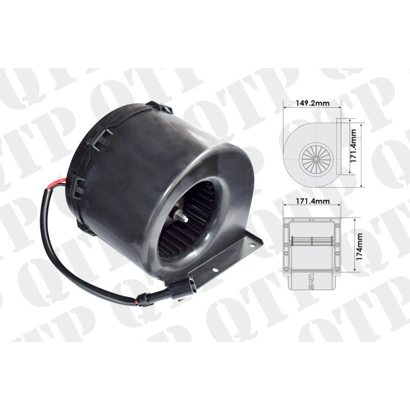 Ventilateur de soufflage de la cabine