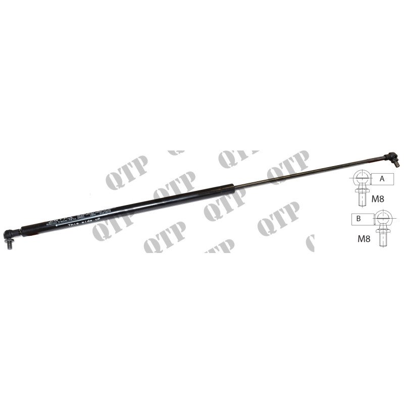 Vérin à gaz 730mm 150N Fenêtre arrière
