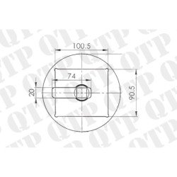 Lower King Pin Socket