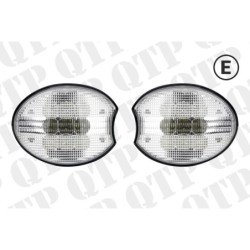 LED High Beam Oval Corner Lights (Pair)