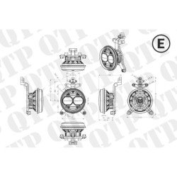 LED Headlamp (Left & Right)