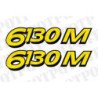 John Deere 6130M Model Decal Left and Right