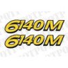 John Deere 6140M Model Decal LH and RH
