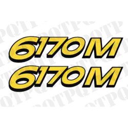 John Deere 6170M Model Decal Left and Right