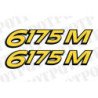 John Deere 6175M Model Decal Left and Right