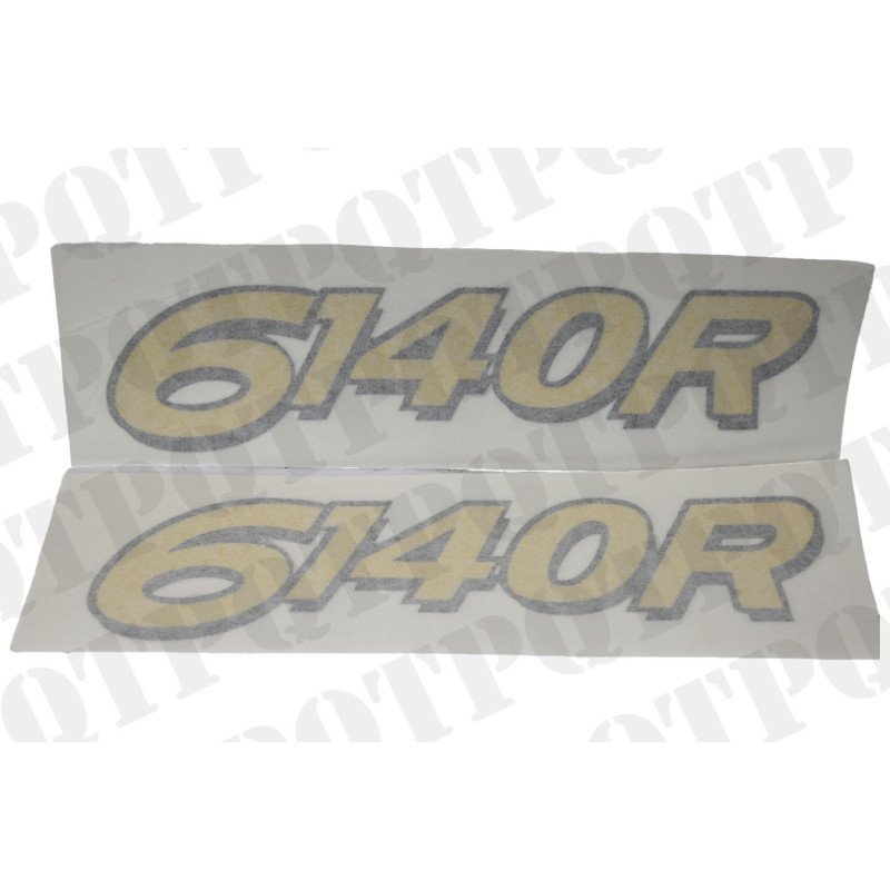 John Deere 6140R Model Decal Left and Right *Order with 56586 for Complete Set