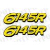 John Deere 6145R Model Decal Left and Right