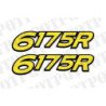 John Deere 6175R Model Decal Left and Right